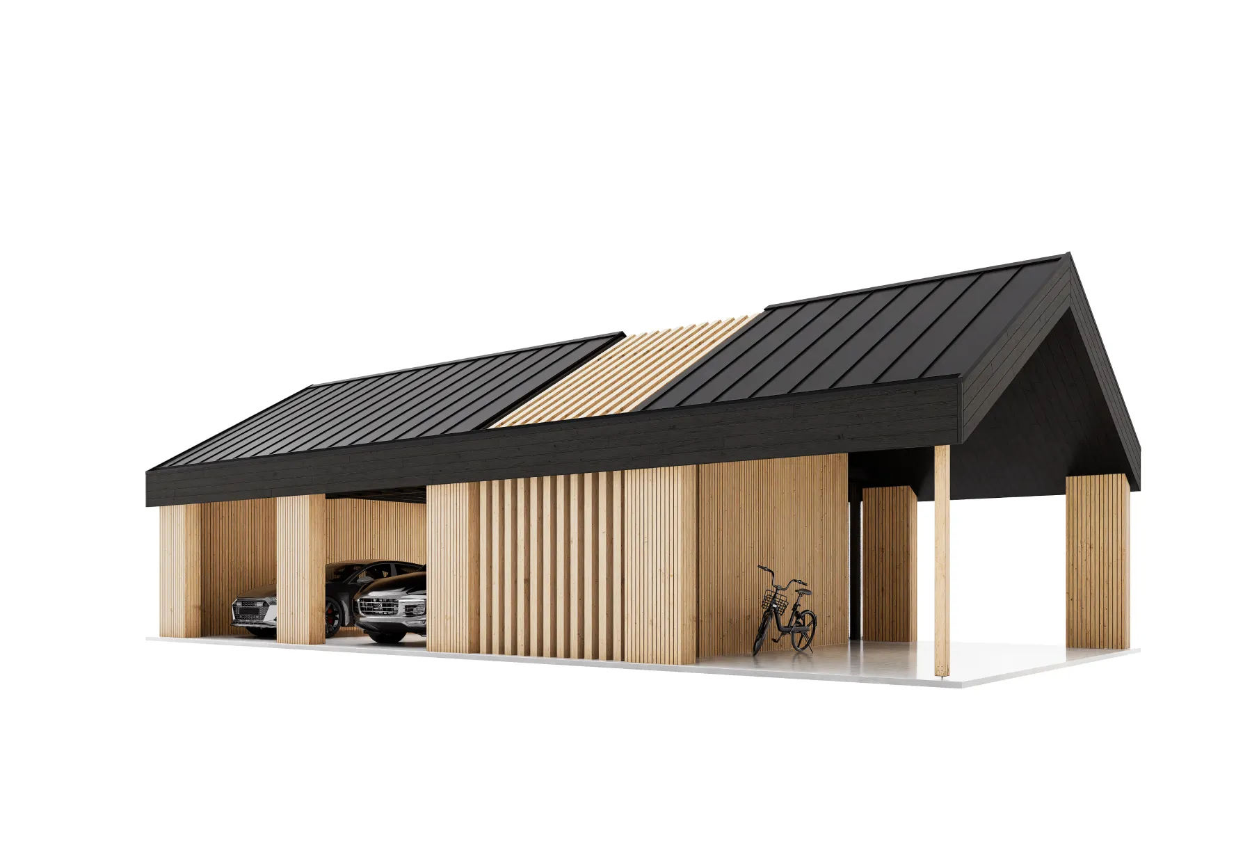 Carport light brown variant